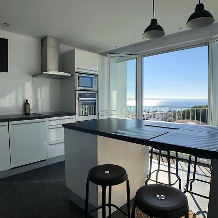 Superbe appartement avec une vue mer panoramique Brest Extérieur photo