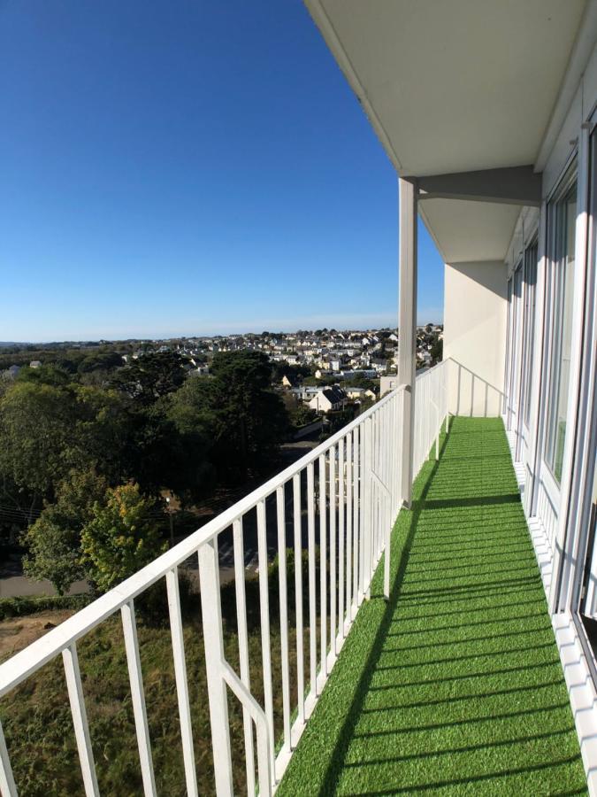 Superbe appartement avec une vue mer panoramique Brest Extérieur photo